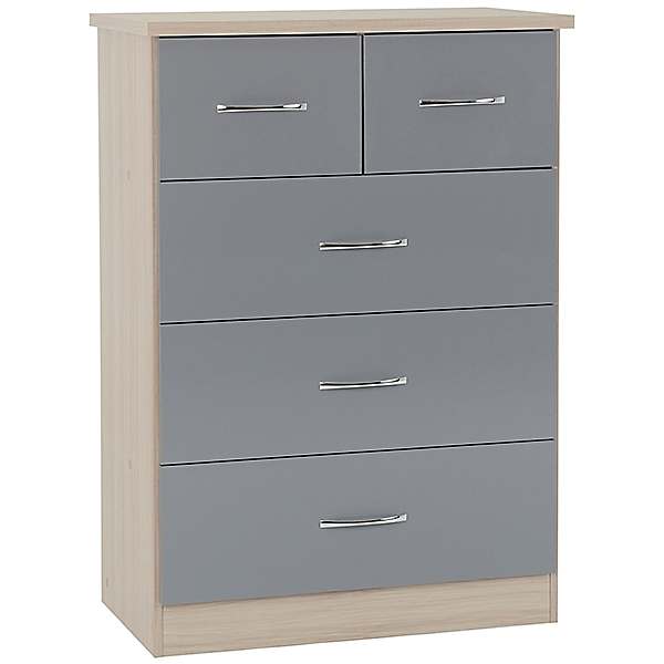 Zenith 3 + 2 Drawer Chest | Grattan